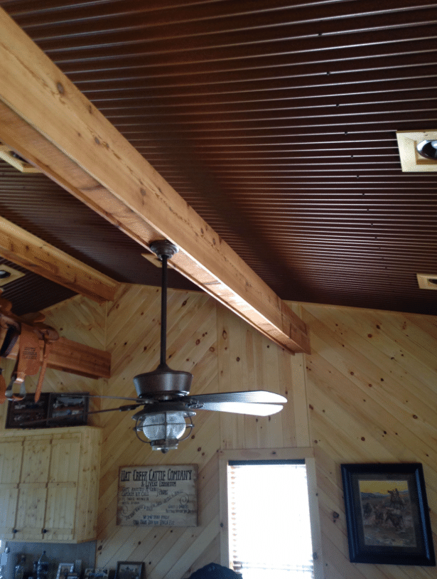 How To Put Up A Corrugated Steel Ceiling In My Basement Crawford   5 Ways To Use A Corrugated Metal Ceiling To Enhance Your Home 